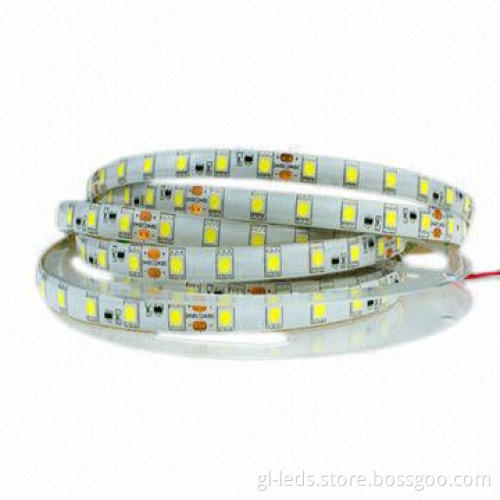 CE/RoHS/UL RGB LED Flexible Strips with 24V DC Working Voltage